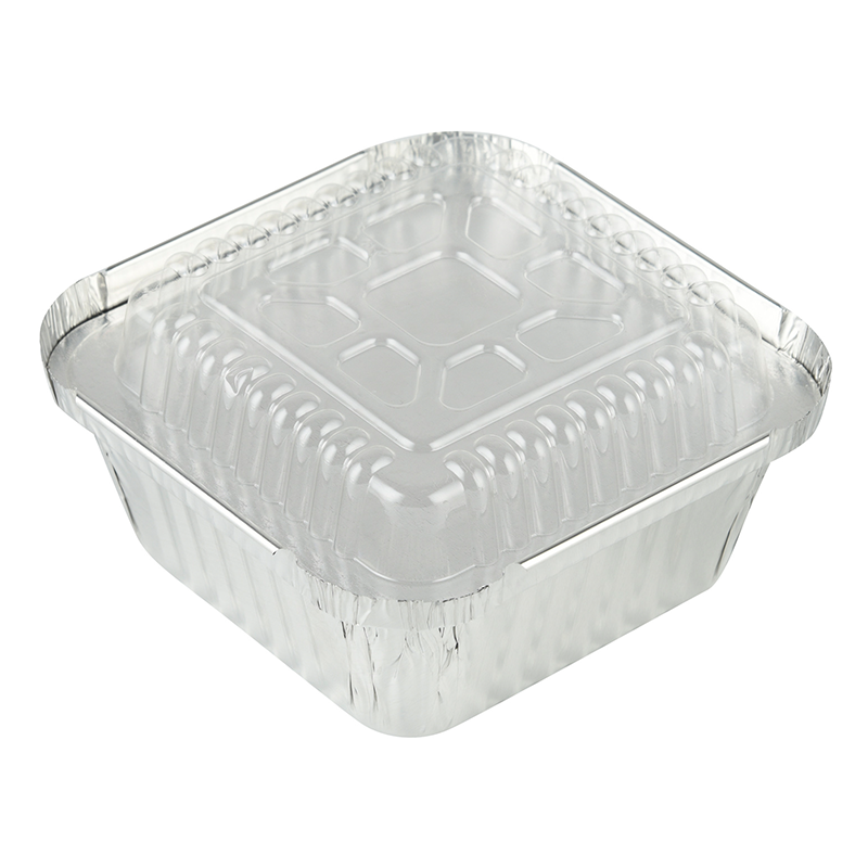 200 ml länglich Aluminiumfolienbehälter IK101