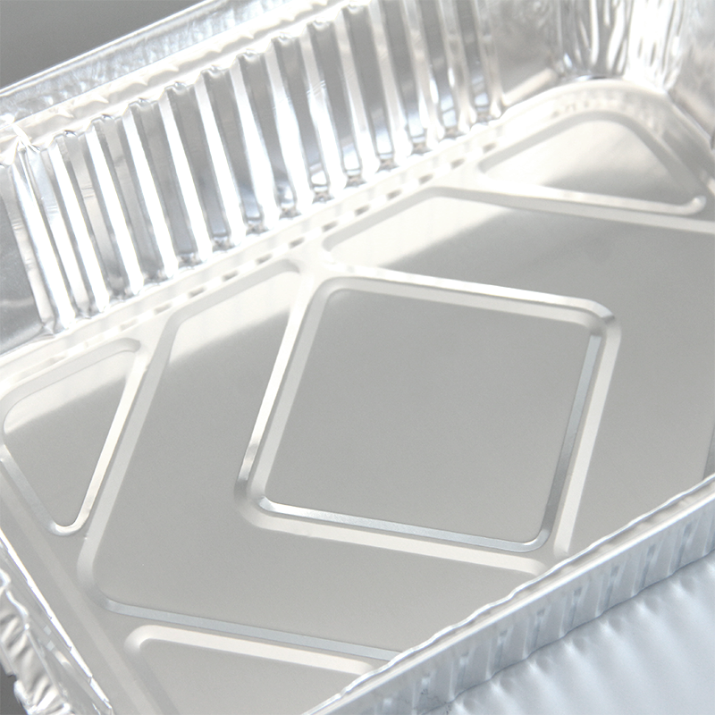 1900 ml länglich Aluminiumfolienbehälter IK260