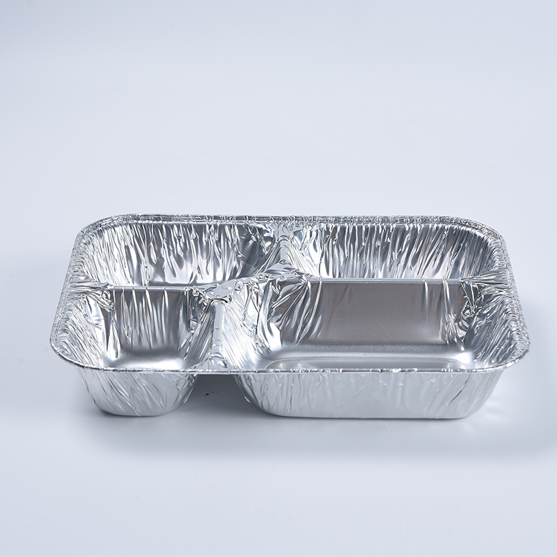 Länglich 4-Kompartiment-Tablett 227-4